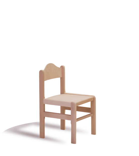 Adam classic baby wooden chair