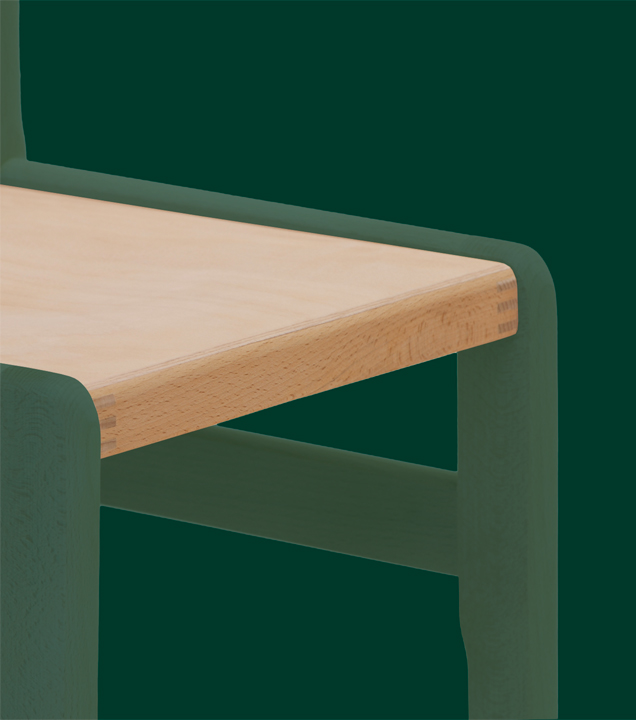 Seat - Mates classic, children’s wooden dining chair