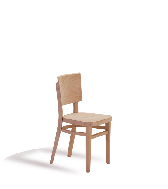 Linetta Kinder wooden chair, solid beech
