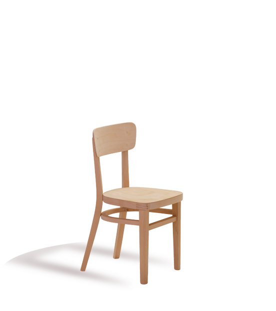 Nico Kinder, solid beech chair