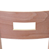 Back rest - Nico P, solid wood upholstered chair