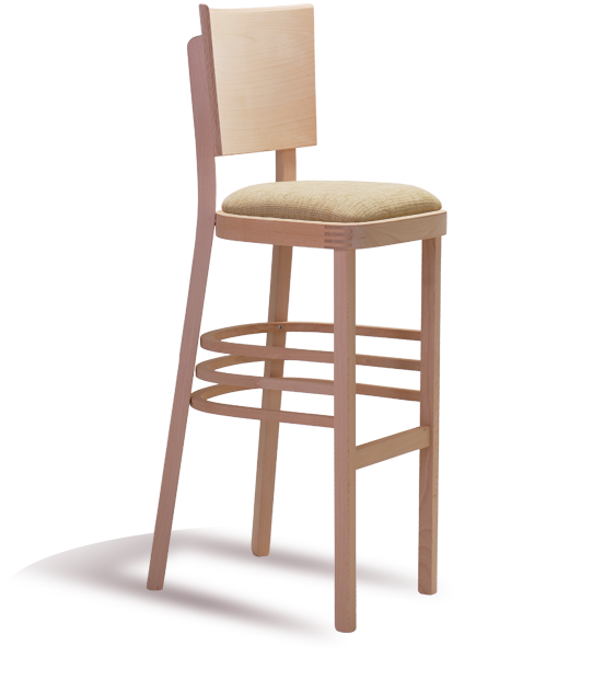 Linetta Bar P - comfortable bar stool