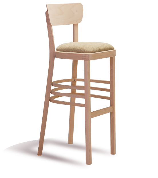 Nico Bar P, padded barstool for the kitchen