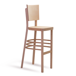 Lineta Bar, durable bar stool