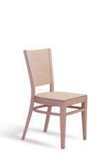 Arol all-wood dining chair