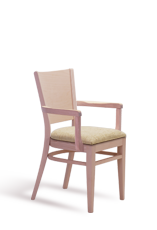 Arol P AL upholstered dining chair