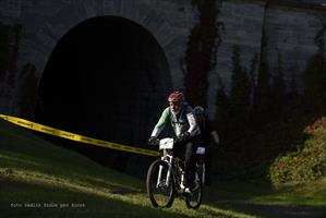 Cycling  photoshoot Jezernice Viaducts MTB race 15. 10. 2016