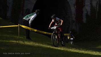 Cycling  photoshoot Jezernice Viaducts MTB race 15. 10. 2016