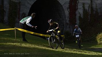 Cycling  photoshoot Jezernice Viaducts MTB race 15. 10. 2016
